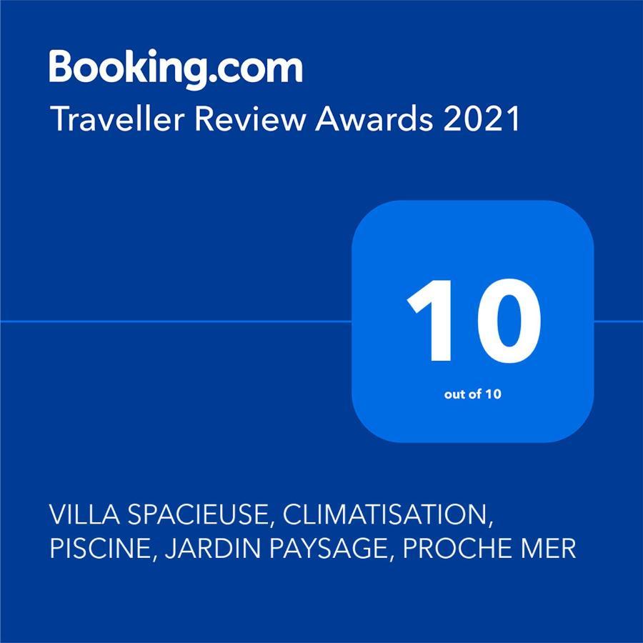 Villa Spacieuse, Climatisation, Piscine, Jardin Paysage, Proche Mer แซ็งต์-ซีร์-ซูร์-แมร์ ภายนอก รูปภาพ